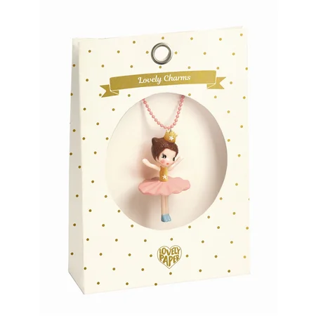 Djeco halskæde, Lovely charms - ballerina