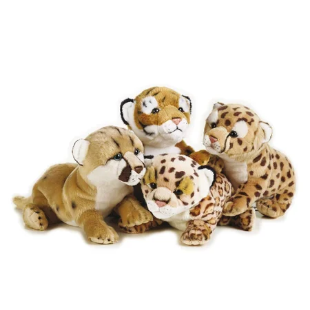 National Geographic bamse, vilde tigerunger 26 cm