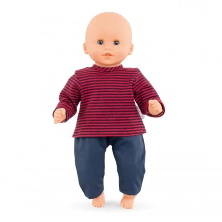 Corolle dukketøj, mon premier sæt med stribet bluse - 30 cm
