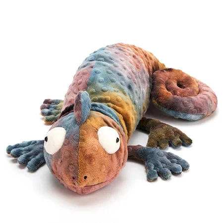 Jellycat bamse, Colin Kamæleon liggende - 48 cm