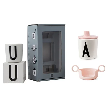 Design Letters gaveæske, grow with your cup - rosa