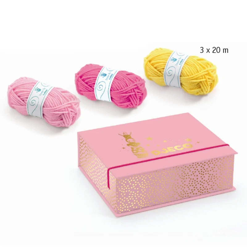 Djeco strikkedukke, prinsesse