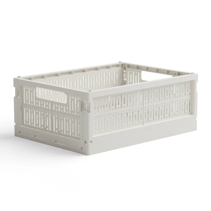 Made Crate foldekasse midi, milk