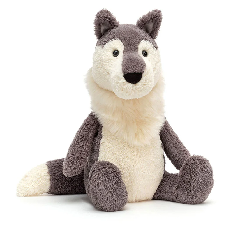 Jellycat Woodruff Ulv, 27 cm