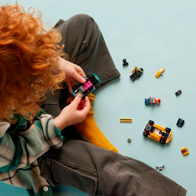 LEGO® CITY, Gokarts og racerkørere