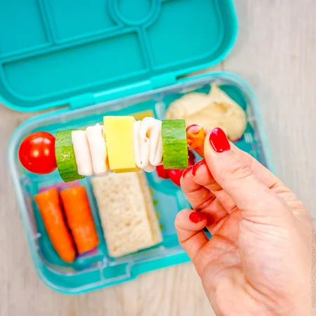Lunch Punch 4-pak madpinde, Blå