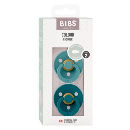 BIBS 2-pak Latex sut str 2 island sea/ forrest lake