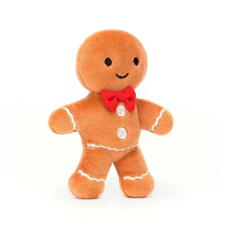 Jellycat Festive Folly Peberkagemand, 10 cm