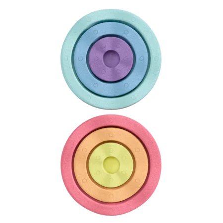 Stapelstein inside rainbow pastel