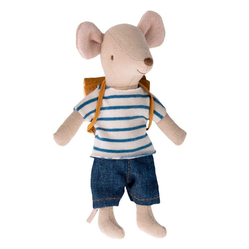 Maileg Kleidung und Tasche für die großer Bruder Maus