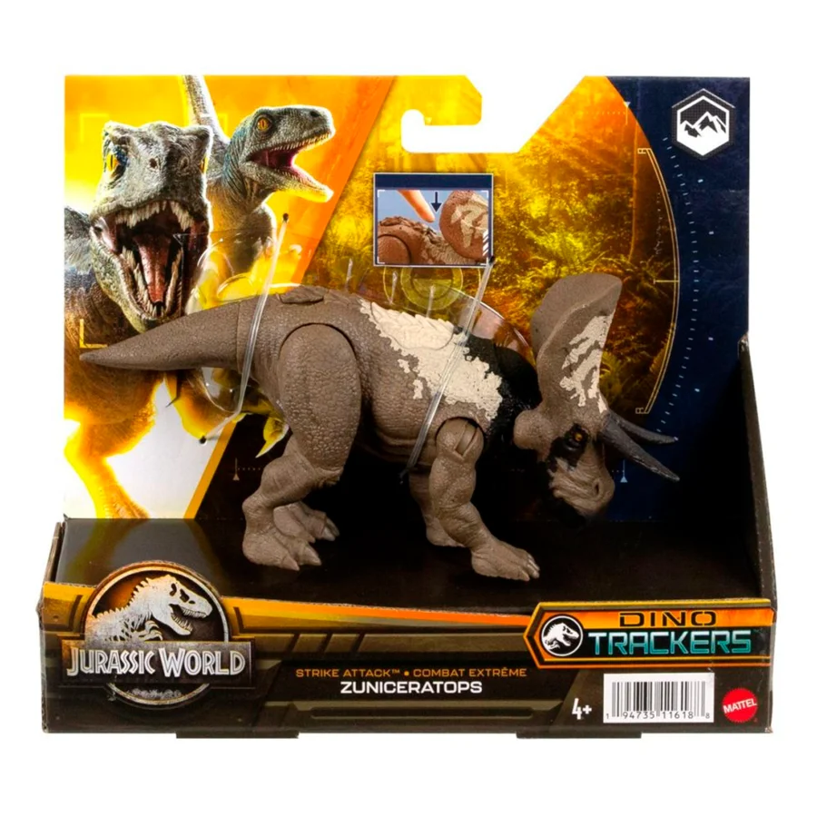 Jurassic World Strike Attack Zuniceratops Dino