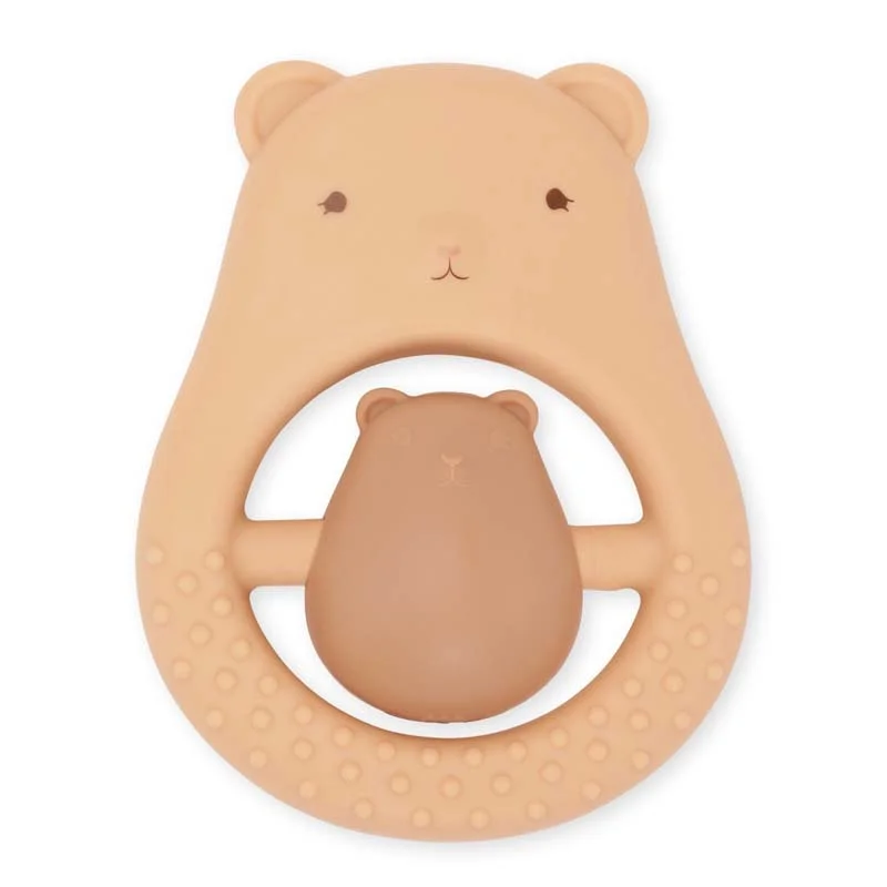 Konges Sløjd bidering, teddy rose sand