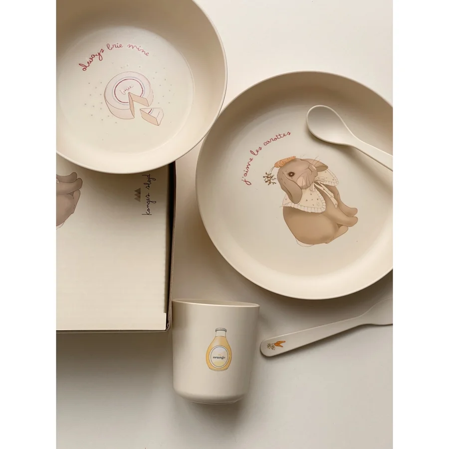 Konges Sløjd spisesæt, Bunny