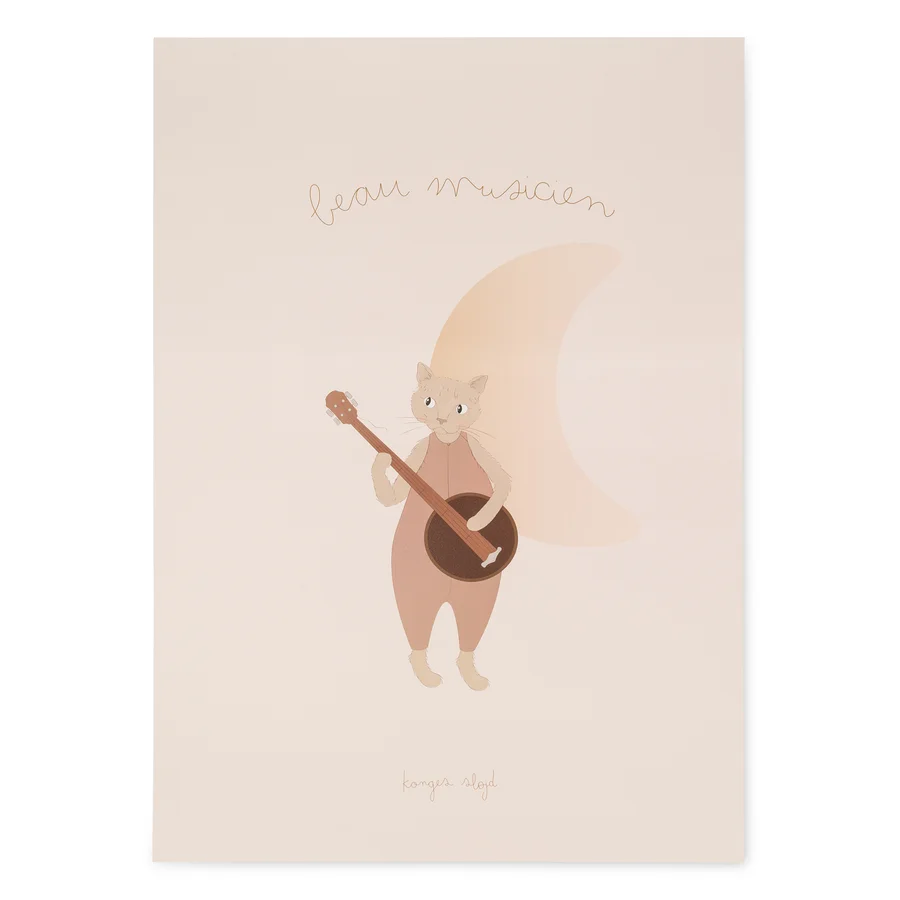 Konges Sløjd plakat, Belle Musicien