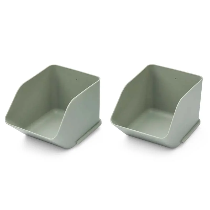 Liewood 2er-Pack Rosemary Desktop Organizer, dove blue