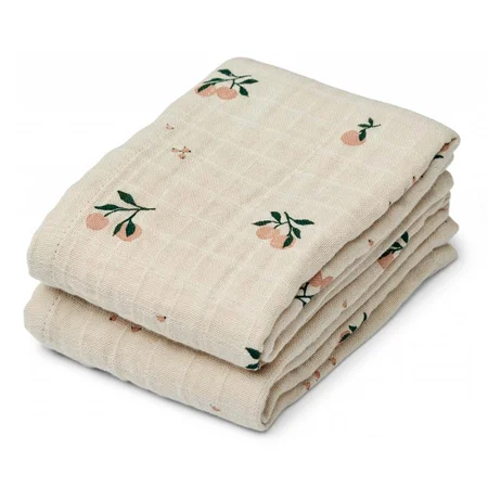 Liewood 2-pak stofbleer, Peach - sea shell 