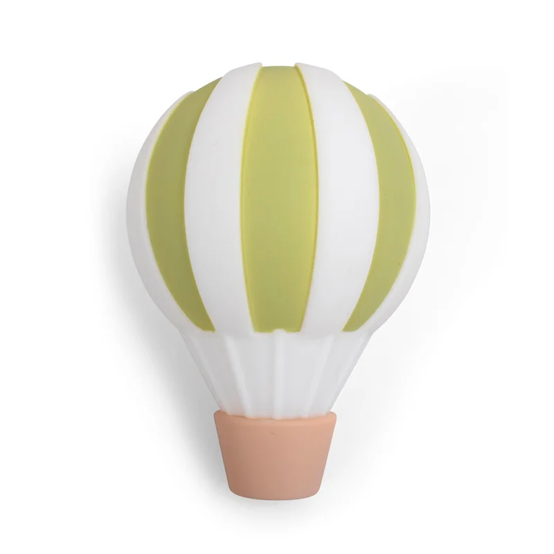 Filibabba Wake-up Lampe für die Steckdose - Heißluftballon grün