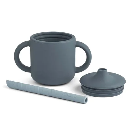 Liewood sippy kop, blå mix