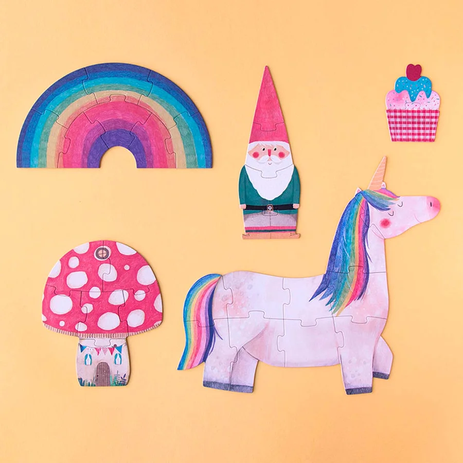 Londji puslespil, happy birthday unicorn