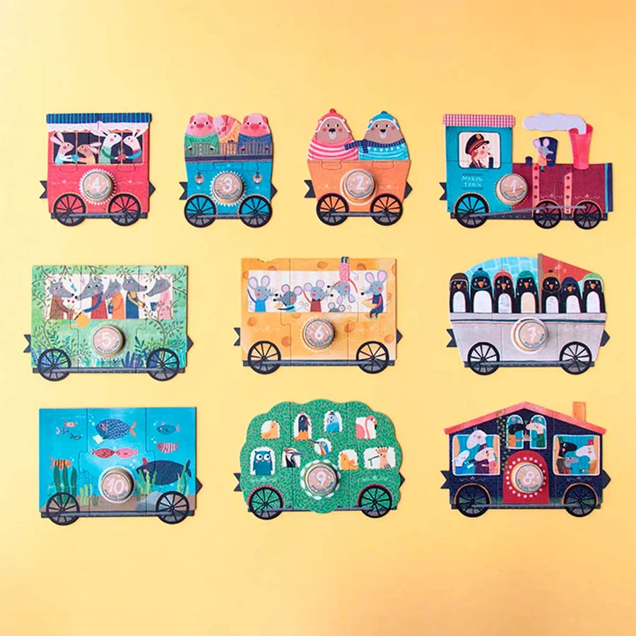 LONDJI Puzzle "My little train"