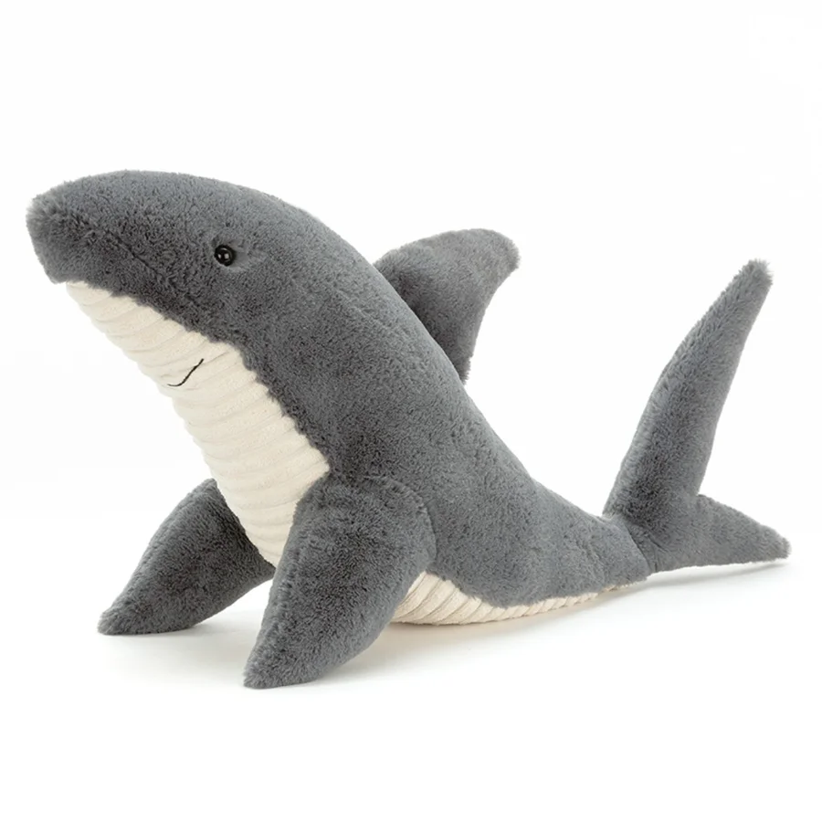 Jellycat bamse, Shadow haj - 22 cm