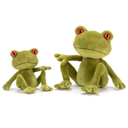 Jellycat bamse, Træfrø - 19 cm