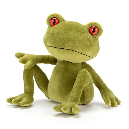 Jellycat bamse, Træfrø - 19 cm