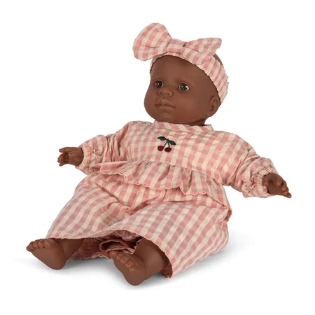 Konges Sløjd Puppenkleidung, powder pink check