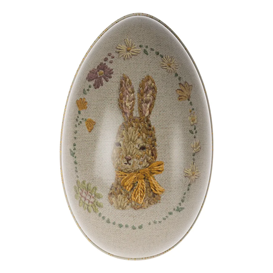 Kleines Metall-Osterei Hase, Maileg 