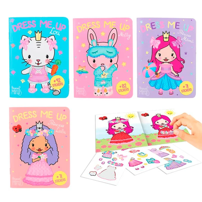 Creative Studio Princess Mimi Anzieh-Stickerbuch