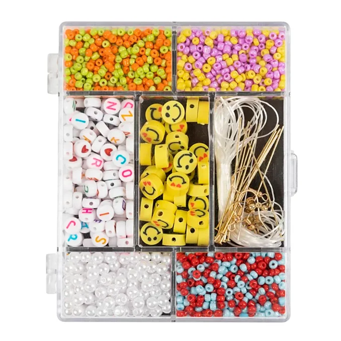 Creativ Company DIY Schmuck-Set, Regenbogenmix