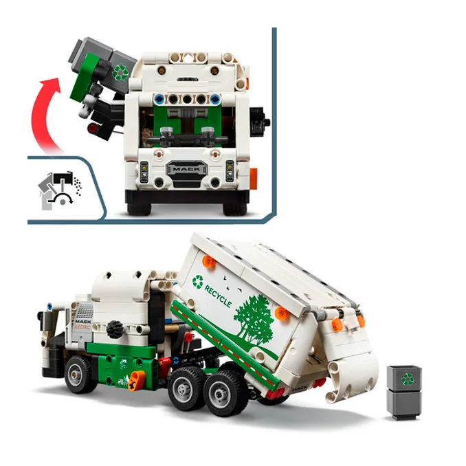 LEGO® Technic, Mack® LR Electric Müllwagen