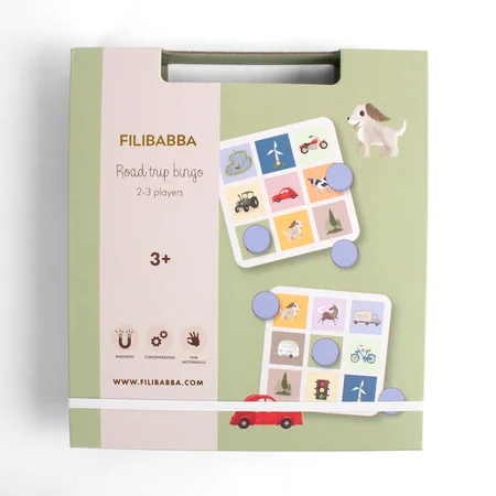 Filibabba Bingo Magnetspiel, für die Reise