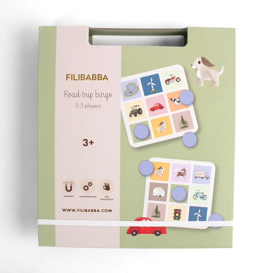 Filibabba Bingo Magnetspiel, für die Reise
