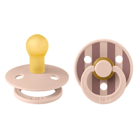BIBS Studio Line 2er-Pack Schnuller, Größe 1 - blush mix