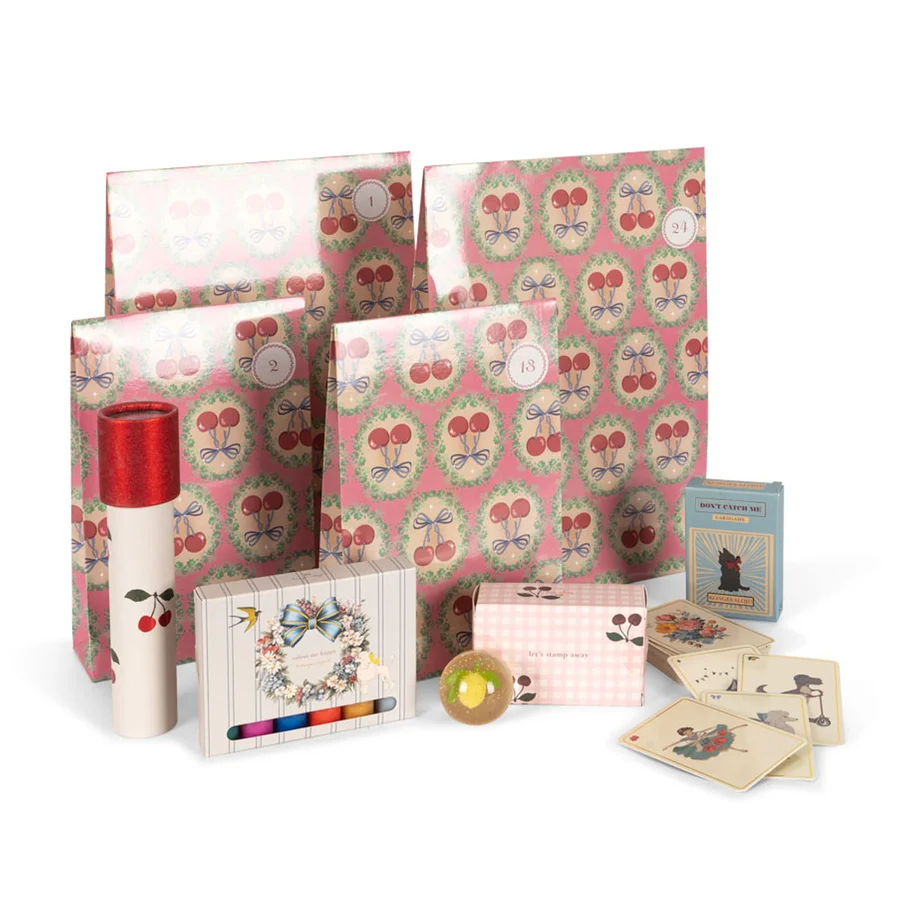 Konges Sløjd Adventskalender mit 24 Geschenken, Mädchen