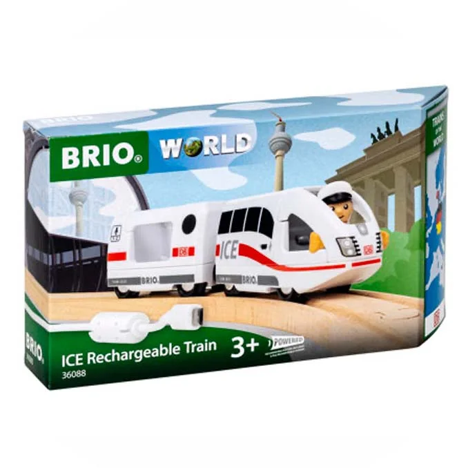 Brio wiederaufladbarer ICE-Zug