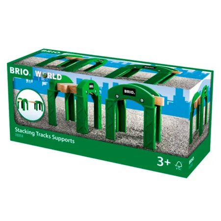 BRIO Stapelbares Brückensystem, grün