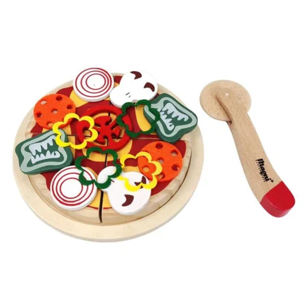 Magni Holzpizza mit Zubehör und Schachtel