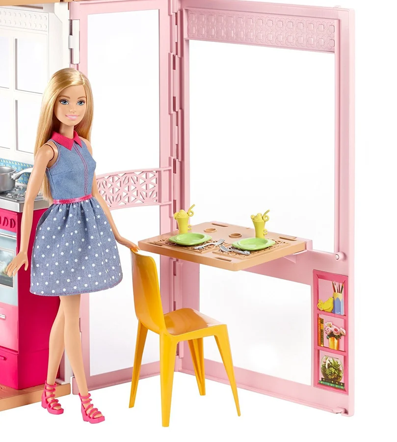 Barbie dukkehus m.2 etager