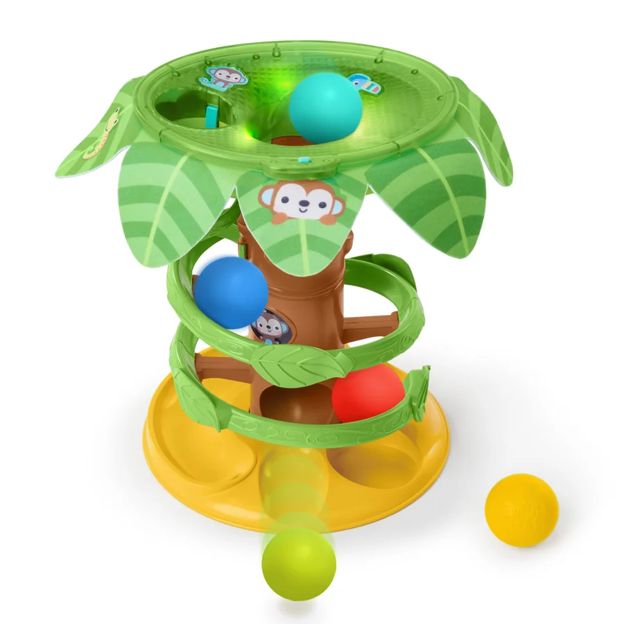 Bright Starts Tropical Twirl™ Kugelbahn-Spielzeug