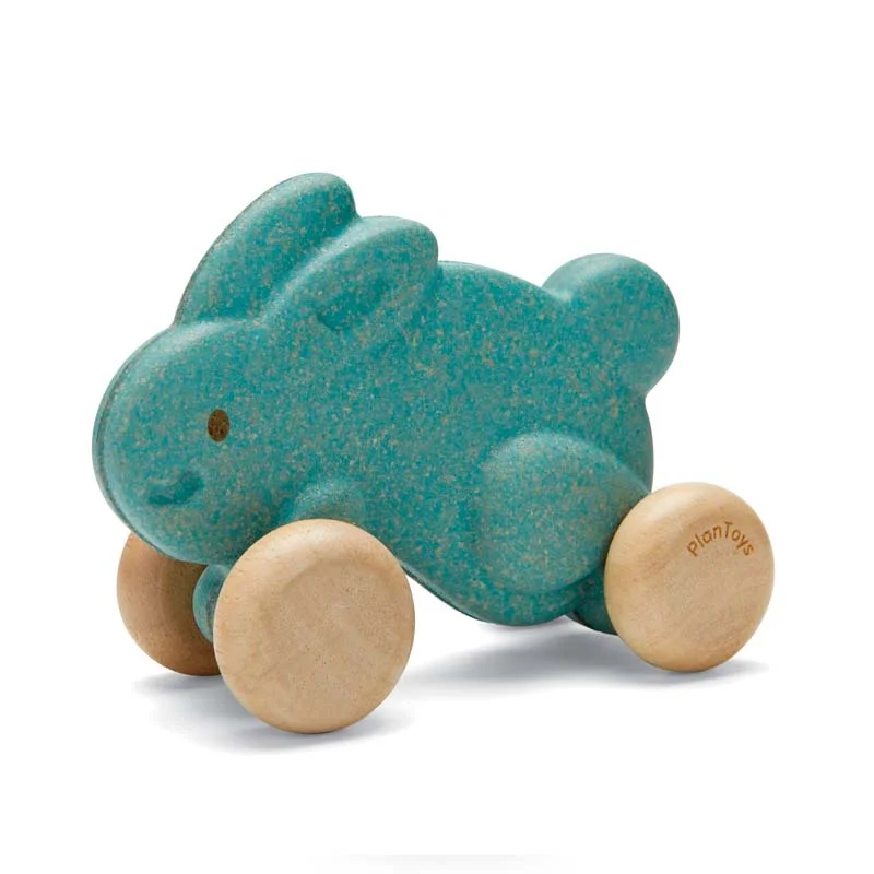 Plan Toys Nachzieh-Kaninchen, blau