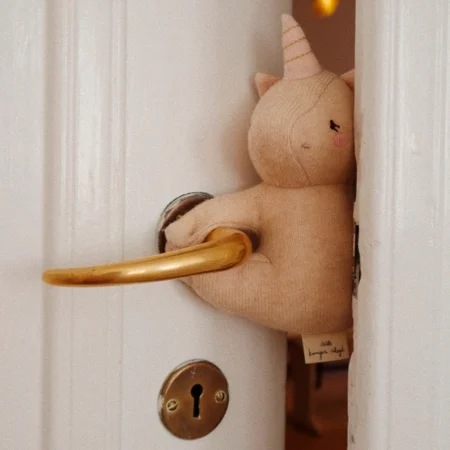Konges Sløjd gestrickter Türstopper, Einhorn