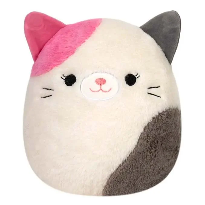 Squishmallows Fuzz A Mallows katten Karina, 40 cm