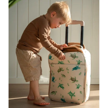 Kinderkoffer aus recyceltem RPET, first swim, Filibabba 