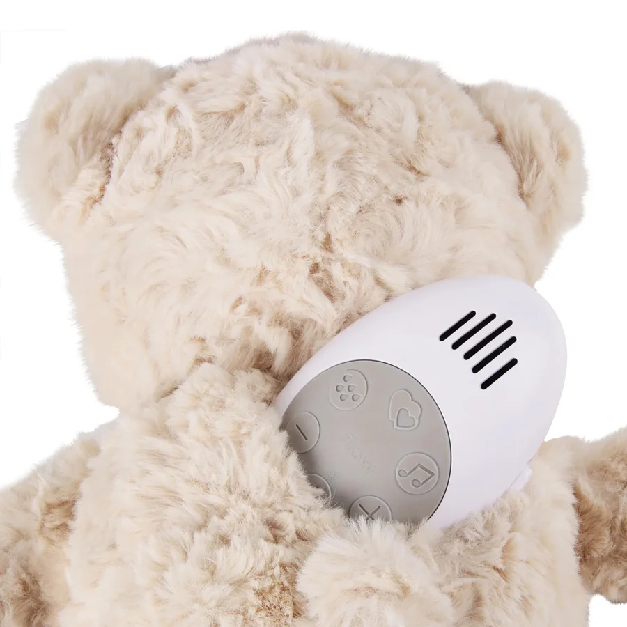 Flow Amsterdam Herzschlag-Teddybär, beige   