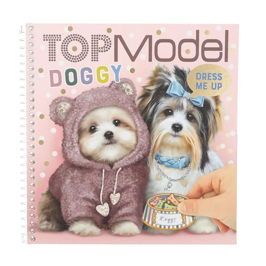 TOPModel Dress me up Stickeralbum, doggy
