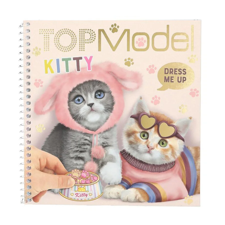 TOPModel Dress me up Stickerbuch, Kitty