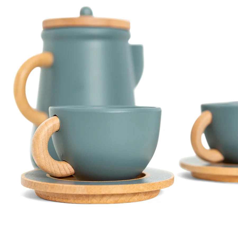MaMaMeMo Kaffee-Set, emerald green