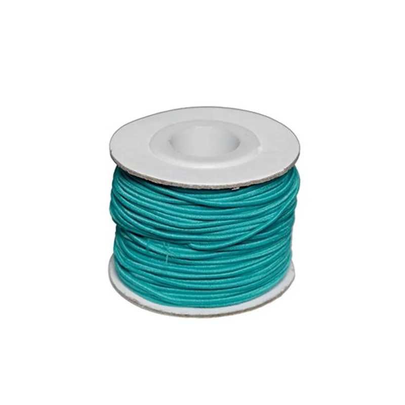 Elastiksnor 25 mtr, aqua